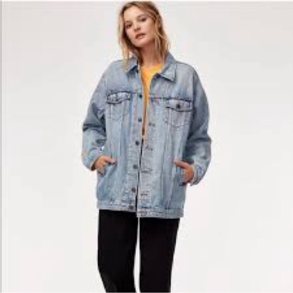 Artitzia TNA Kinglake Oversized Denim Jacket - Picture 2 of 5